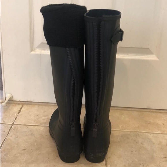 SOLD ON MERCARI Hunter Rain Boots w/ Sock Inserts - Picture 3 of 6
